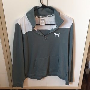 Victoria’s Secret Pink quarter zip sweatshirt